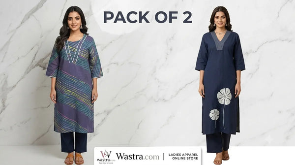 Co-Ord Set For Women (Pack Of 2)