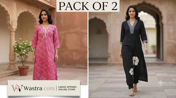 Co-Ord Set For Women (Pack Of 2)
