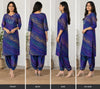 Cotton And Rayon Embroidered Kurta Set With Dupatta For Women (Pack Of 2)